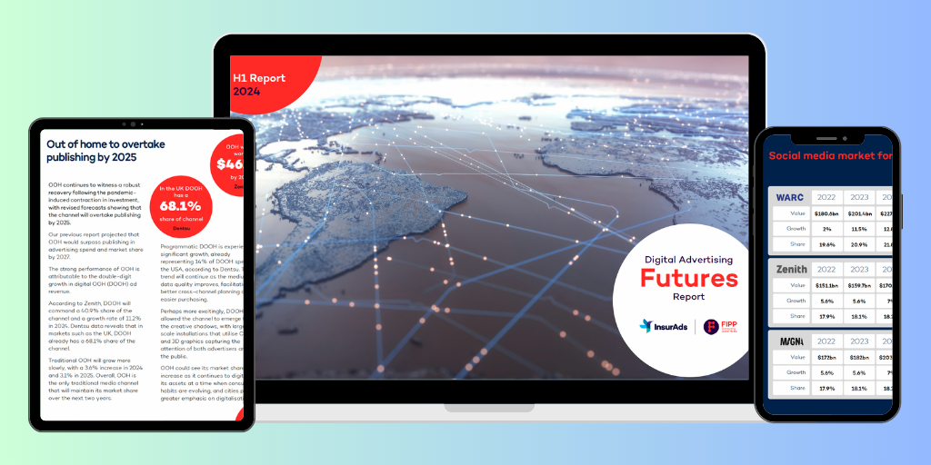 HubSpot landing page digital ad futures 2024 h1